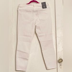 GAP DENIM WHITE HIGH RISE UNIVERSAL LEGGING